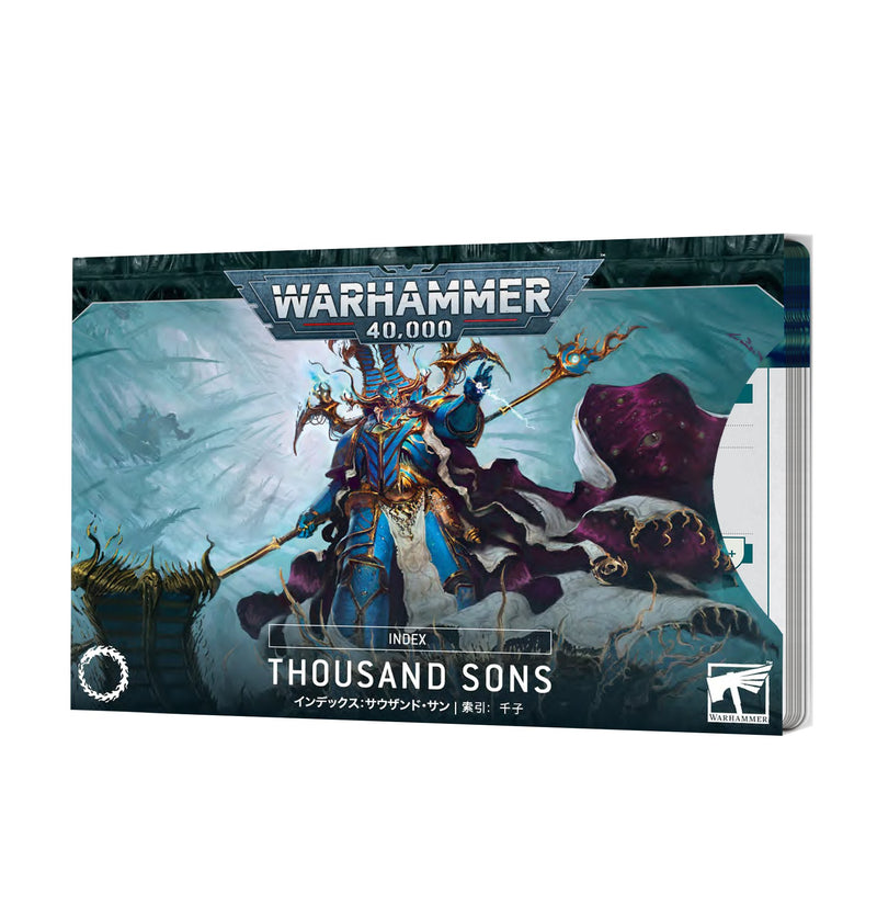 40K: Index Cards: Thousand Sons (10th)