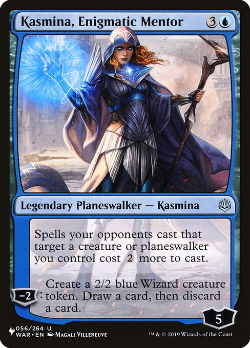 Kasmina, Enigmatic Mentor (WAR-U-LIST)