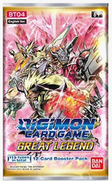 Digimon TCG: Booster 04 - Great Legend Pack