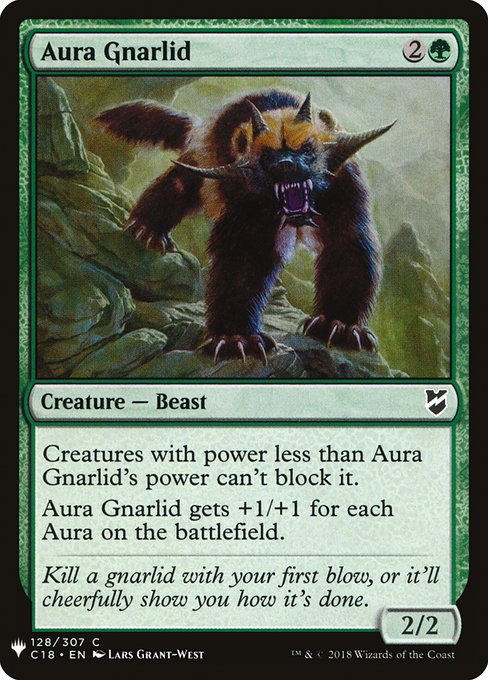 Aura Gnarlid [Mystery Booster #1126] (C18-C)