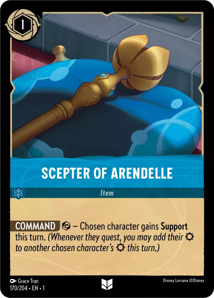 Scepter of Arendelle (The First Chapter 170/204) Uncommon - Near Mint