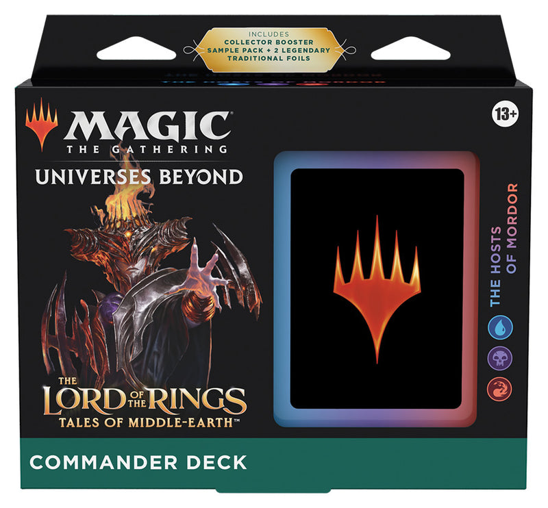 MTG: The Lord of the Rings: Tales of Middle-earth - Commander: The Hosts of Mordor [UBR]