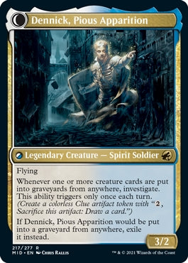 Dennick, Pious Apprentice//Dennick, Pious Apparition (MID-R)