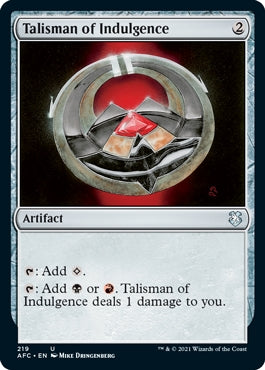 Talisman of Indulgence [#219] (AFC-U)