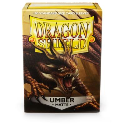 Dragon Shield: Standard - Matte: Umber 100 Count