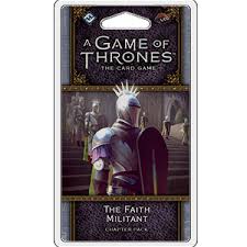 A Game of Thrones 2nd Edition LCG: (GT27) Flight of Crows Cycle - The Faith Militant Chapter Pack (2018 Q2)