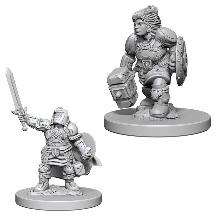 D&D: Nolzur's Marvelous Miniatures - Dwarf Female Paladin W03