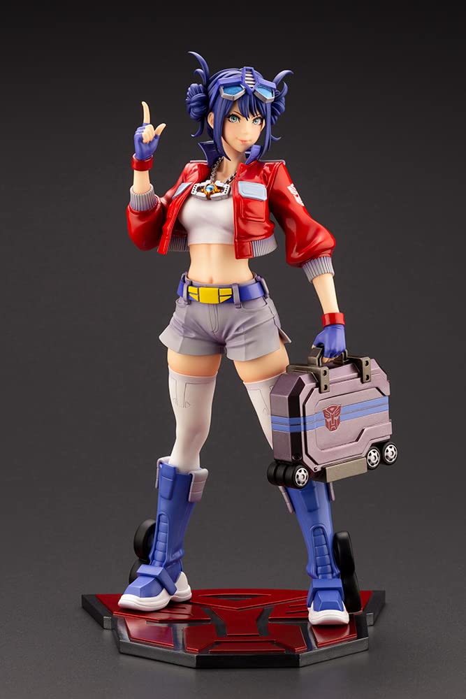 TRANSFORMERS OPTIMUS PRIME BISHOUJO STATUE (Scratch & Dent)