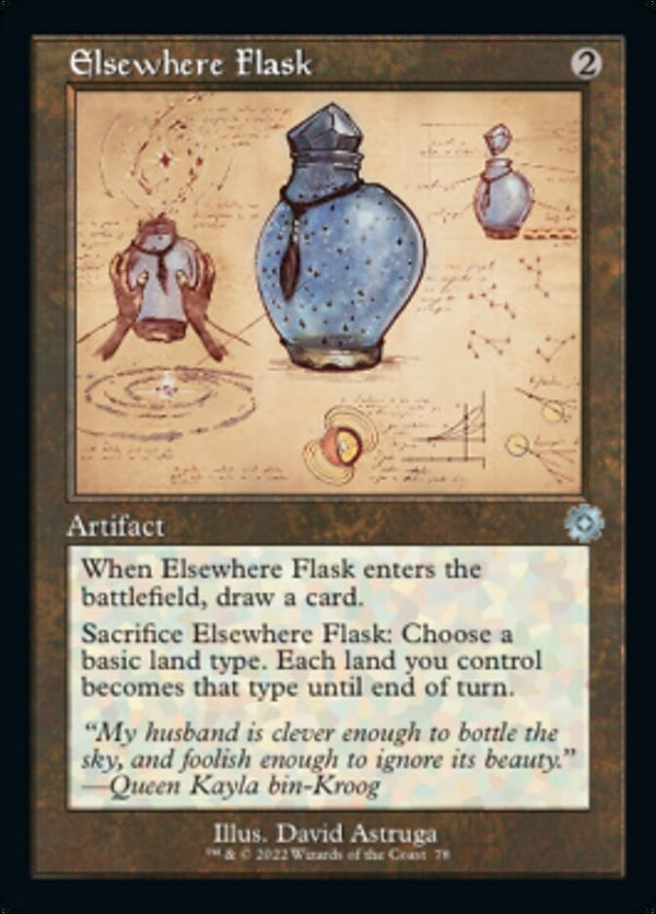 Elsewhere Flask [#78 Schematic] (BRR-U)