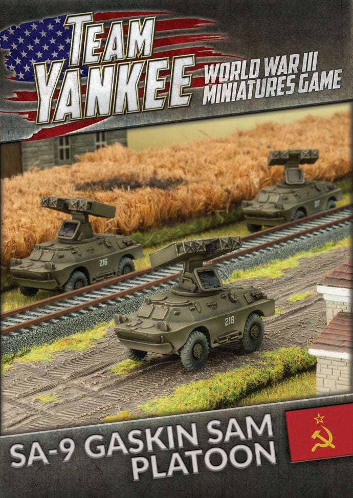 Flames of War: Team Yankee WW3: Soviet (TSBX12) - SA-9 Gaskin SAM Platoon: Bundle