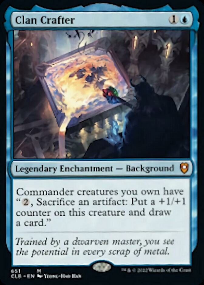 Clan Crafter [#651 Commander Decks] (CLB-M-FOIL)