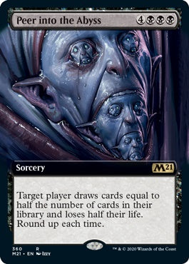 Peer into the Abyss [#360 Extended Art] (M21-R)