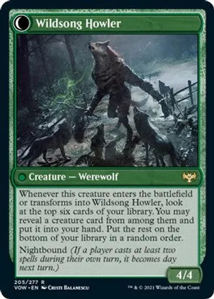 Howlpack Piper // Wildsong Howler (VOW-R-FOIL)