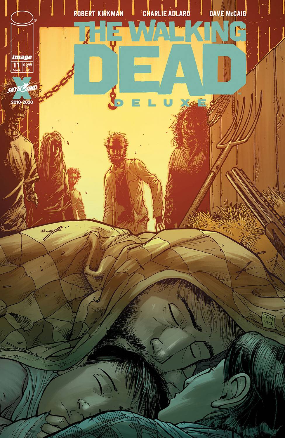 WALKING DEAD DLX #11 CVR B MOORE & MCCAIG (MR)