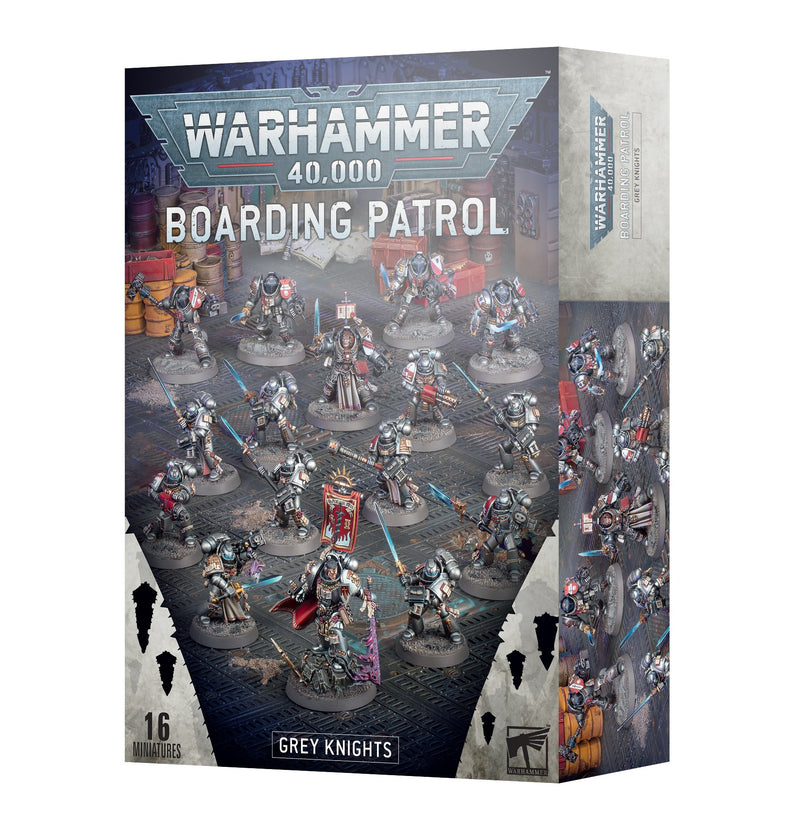 40K: Adeptus Astartes: Grey Knights - Boarding Patrol (16 Miniatures) (OOP)