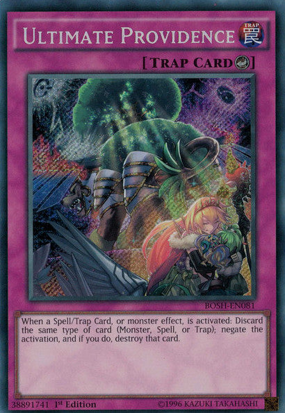 Ultimate Providence (BOSH-EN081) Secret Rare - Near Mint 1st Edition