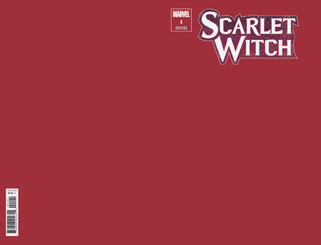 SCARLET WITCH #1 RED BLANK VARIANT