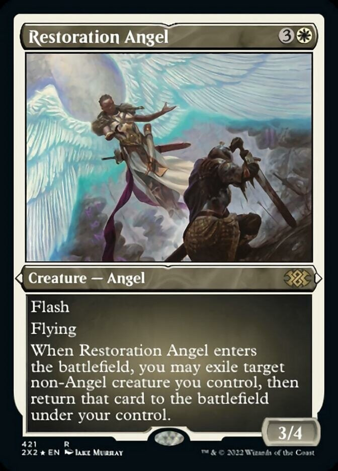 Restoration Angel [#421 Etched Foil] (2X2-R)