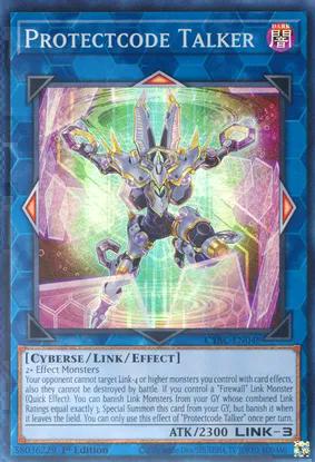 Protectcode Talker (CYAC-EN048) Super Rare - Near Mint 1st Edition