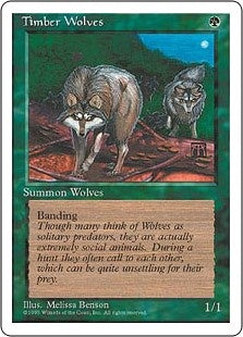 Timber Wolves (4ED-R)