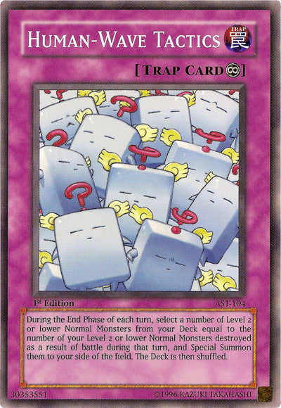 Human-Wave Tactics (AST-104) Common - Near Mint 1st Edition