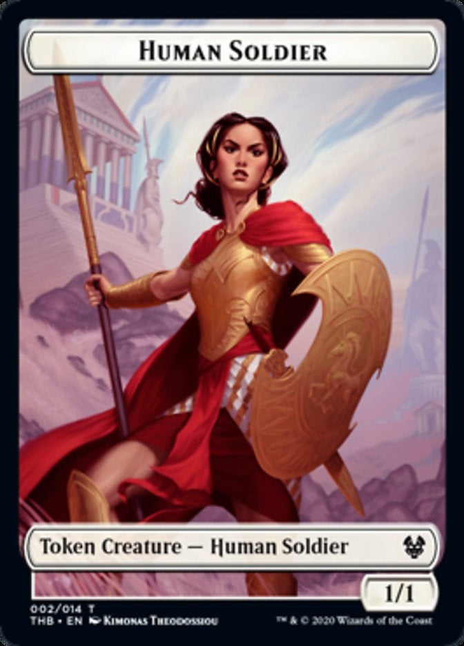 Human Soldier Token [002/014] (THB-T)