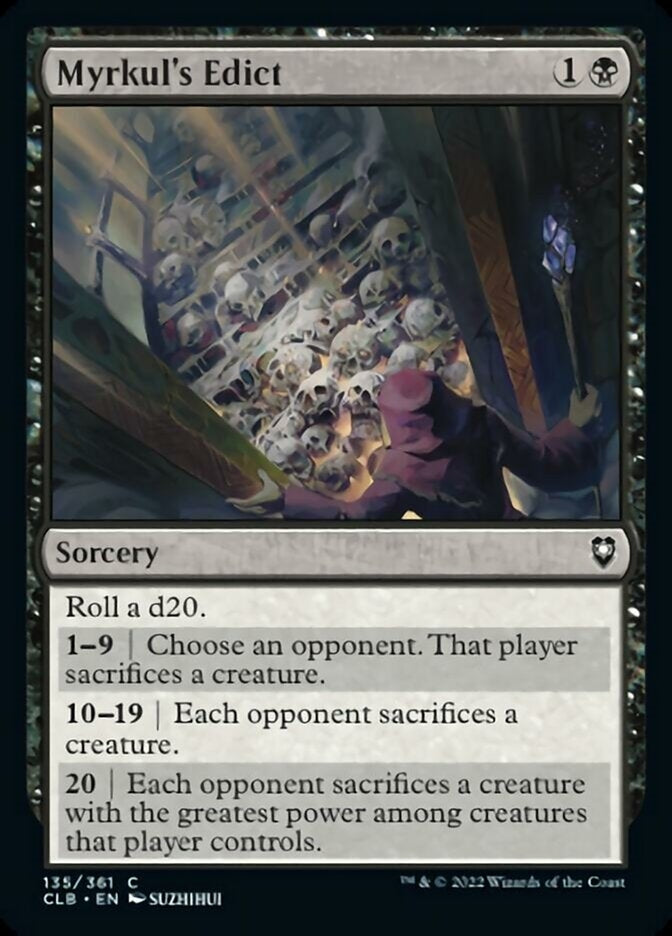 Myrkul's Edict (CLB-C)