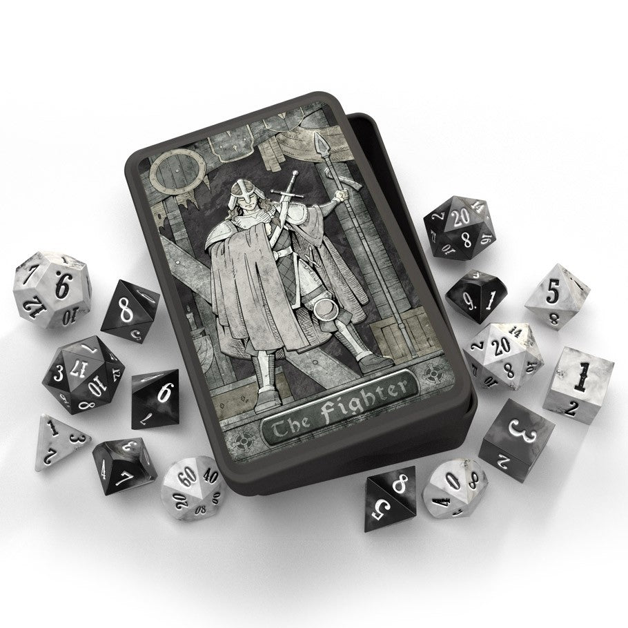 Beadle & Grimm's: Roll Inish! - Class Dice Set: The Fighter
