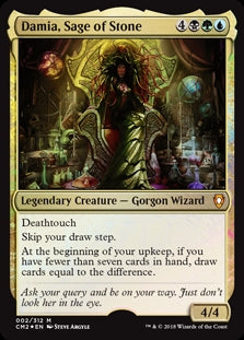 Damia, Sage of Stone (CM2-M-FOIL)