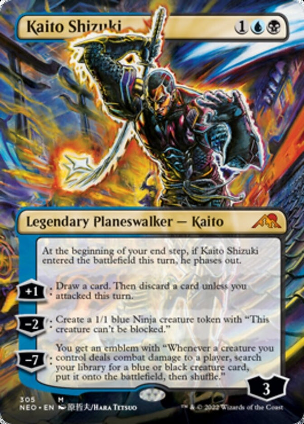 Kaito Shizuki [#305 Borderless Planeswalkers] (NEO-M)