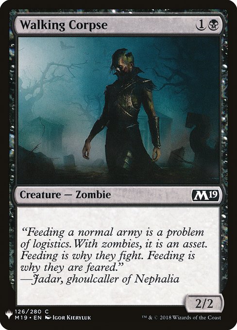 Walking Corpse [Mystery Booster #0819] (M19-C)
