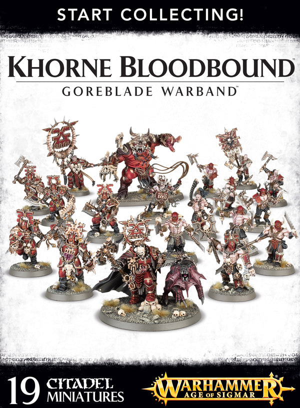 Age of Sigmar: Khorne Bloodbound - Start Collecting!: Goreblade Warband