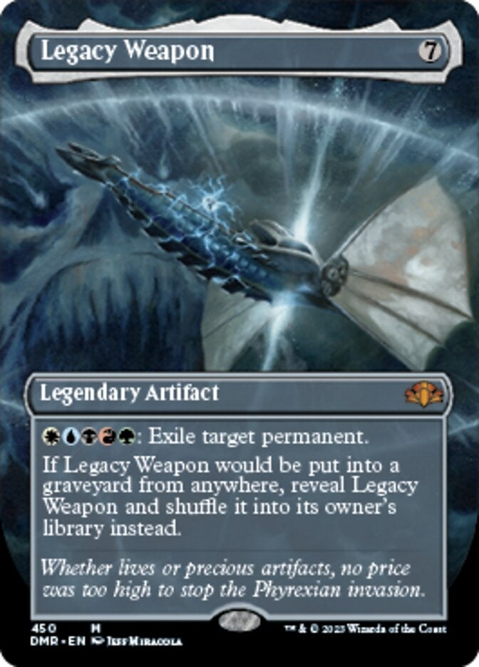 Legacy Weapon [#450 Alternate Art Borderless] (DMR-M)