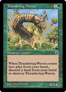 Thundering Wurm (POR-R)