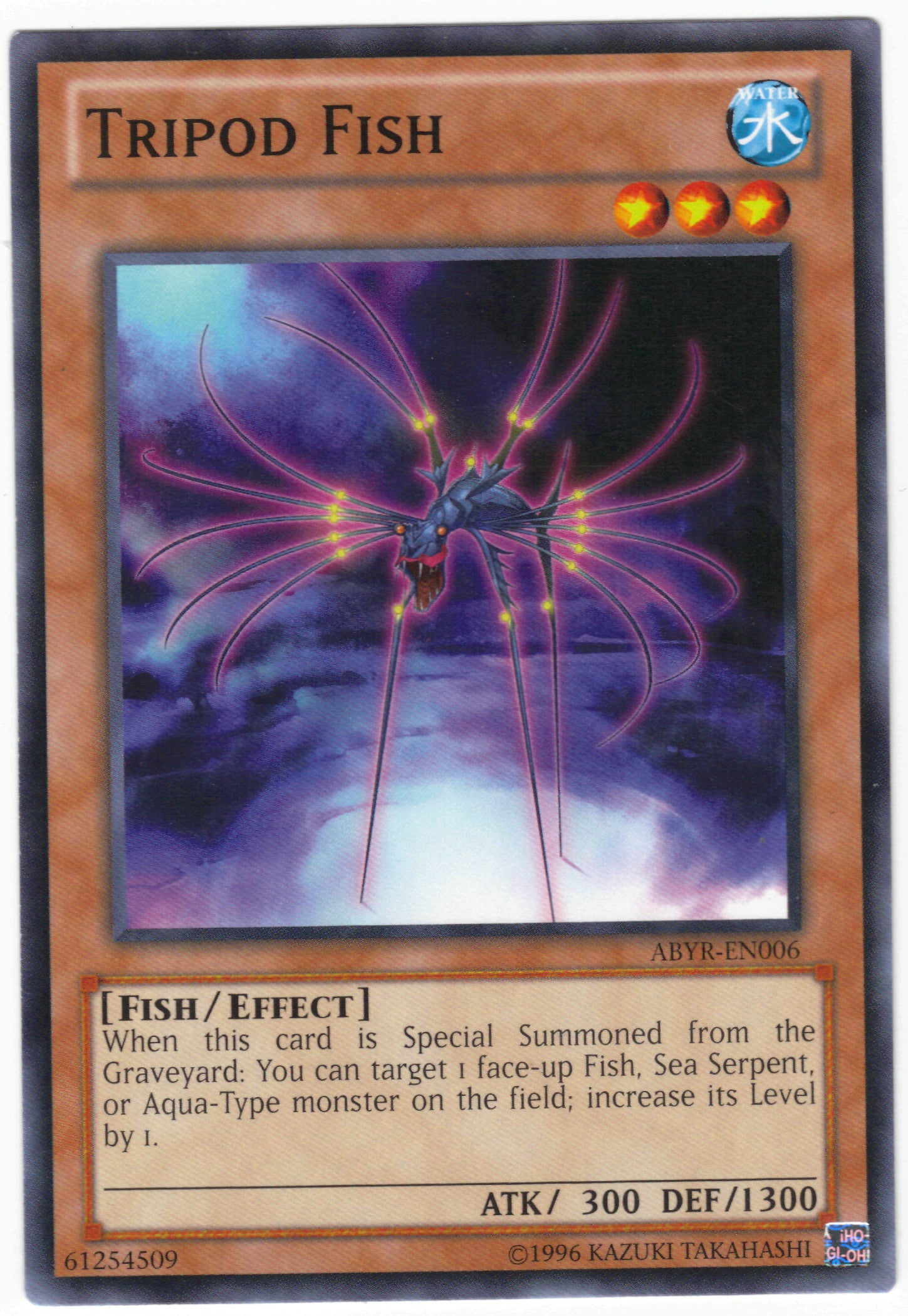 Tripod Fish (ABYR-EN006) Common - Near Mint Unlimited