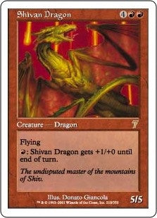 Shivan Dragon (7ED-R)