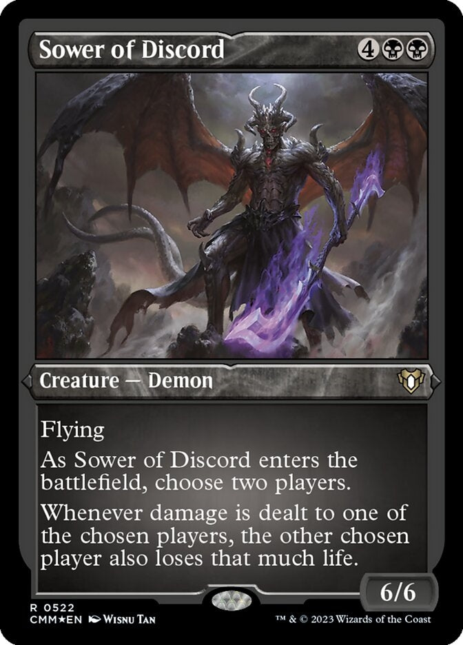 Sower of Discord [#0522 Etched Foil] (CMM-R)