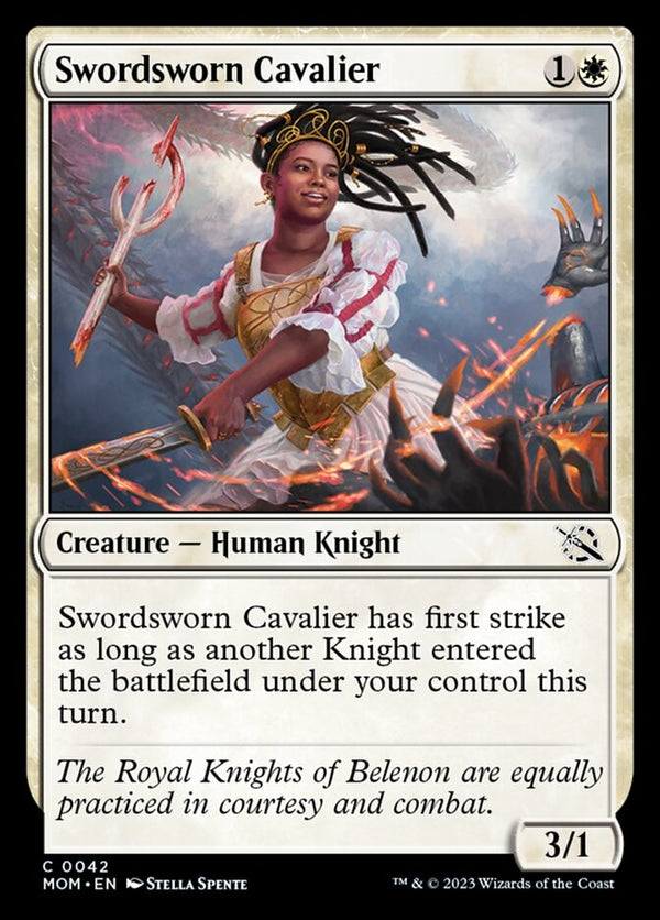 Swordsworn Cavalier [#0042] (MOM-C)