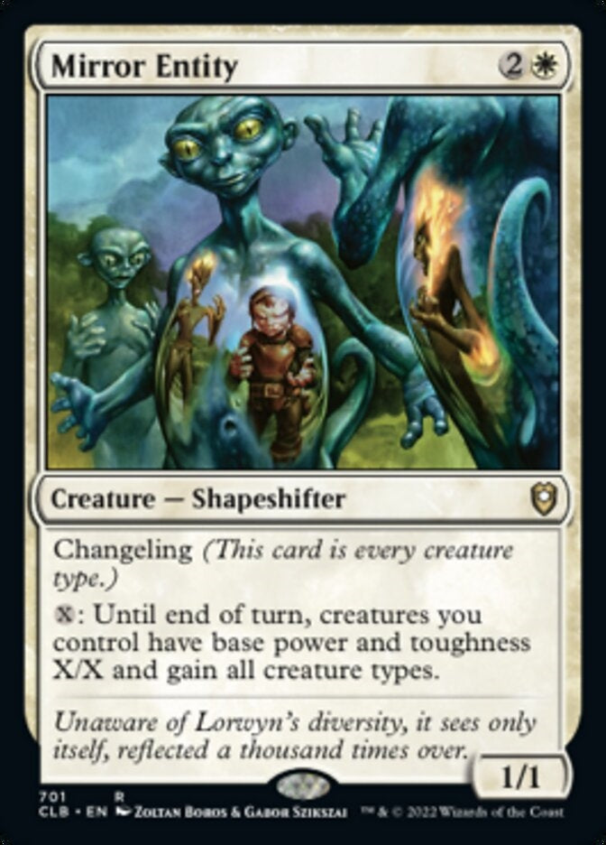 Mirror Entity [#701 Commander Decks] (CLB-R)