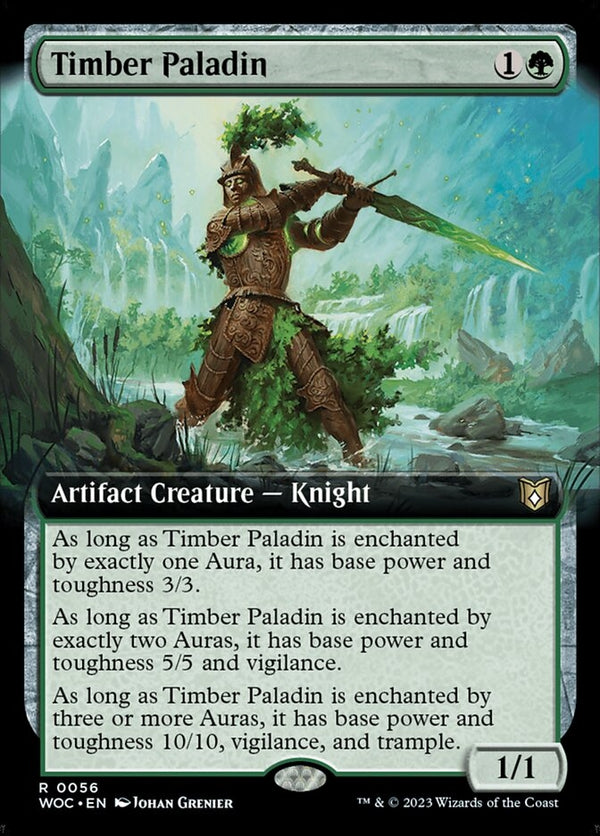 Timber Paladin [#0056 Extended Art] (WOC-R)