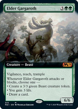 Elder Gargaroth [#373 Extended Art] (M21-M)