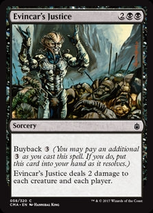 Evincar's Justice (CMA-C)
