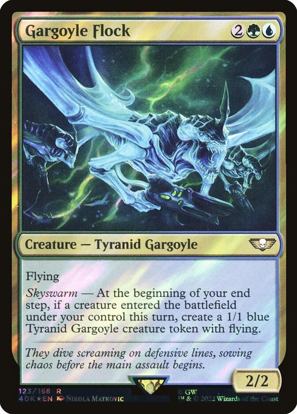 Gargoyle Flock [#123 Surge Foil] (40K-R-FOIL)