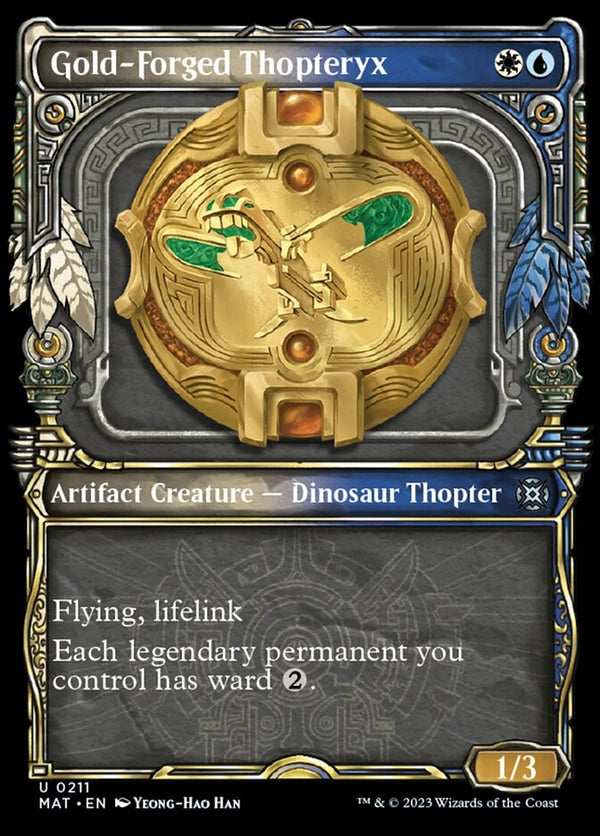 Gold-Forged Thopteryx [#0211 Halo Foil] (MAT-U)