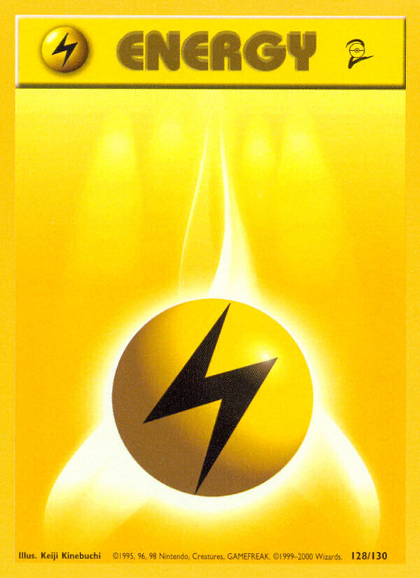 Lightning Energy - 128/130 (BS2) Common - Near Mint