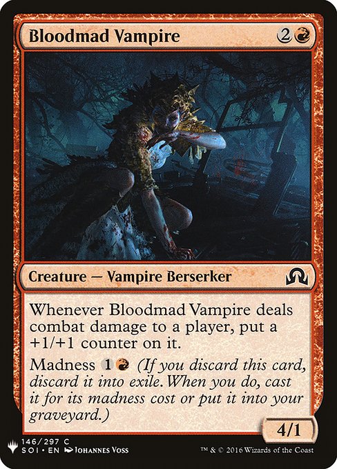 Bloodmad Vampire [Mystery Booster #0860] (SOI-C)