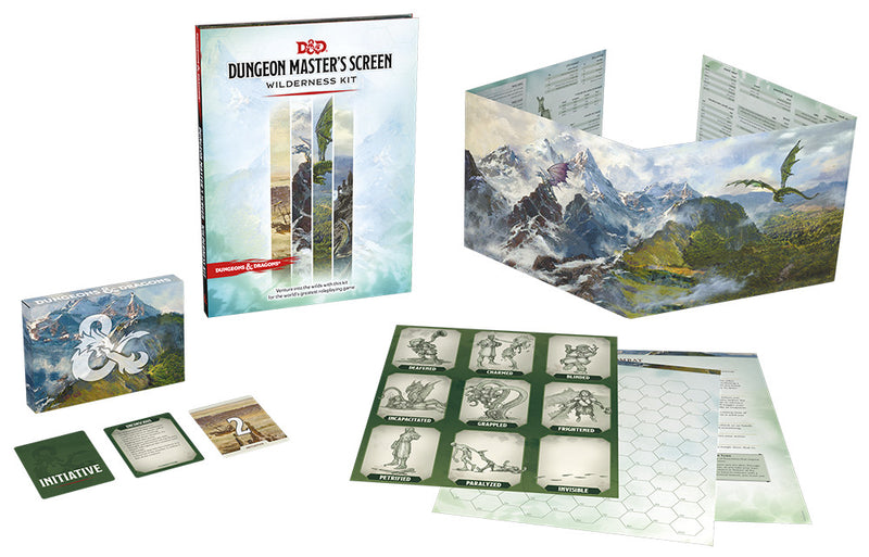 D&D 5E: Dungeon Master's Screen - Wilderness Kit