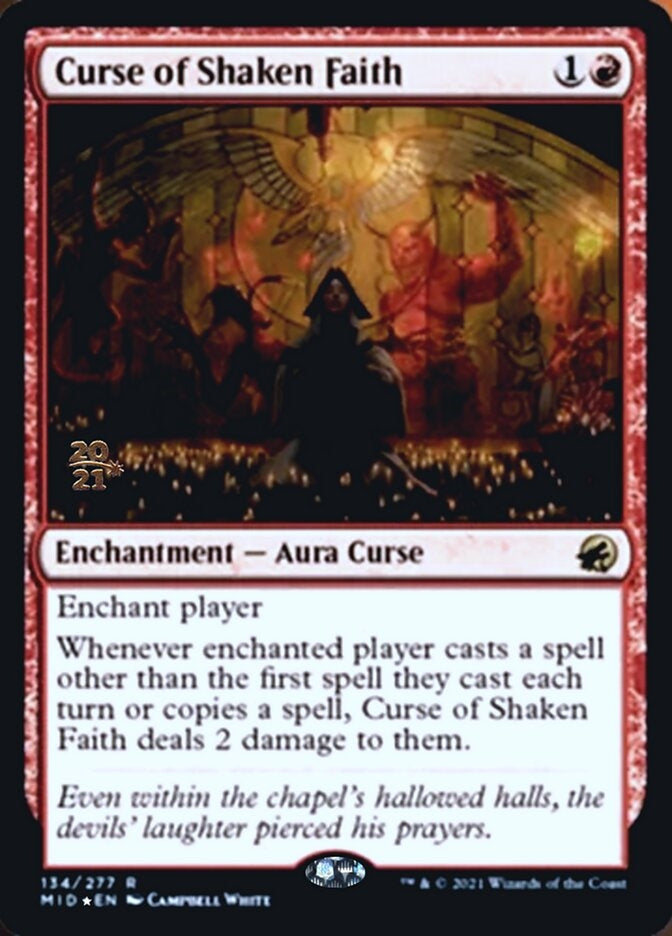 Curse of Shaken Faith (MID-R-PRE)
