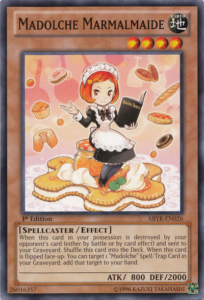 Madolche Marmalmaide (ABYR-EN026) Common - Near Mint 1st Edition