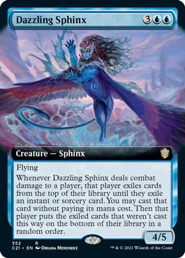 Dazzling Sphinx [Extended Art] (C21-R)